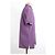 Loro Piana T-shirt a maniche corte con colletto in lino Viola Porpora - vista 4