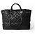 Chanel Shopper Coin in Caviar Trapuntato in Agnello Nero