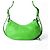 Balenciaga Le Caucase XS Borsa a Spalla in Coccodrillo Verde - vista 3