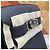 Hermès Kelly Hackado PM Black Silver Stamp Nero - vista 4