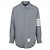 Thom Browne Four-Bar Stripe Plain Weaving Wool Snap-Button Shirt Jacket