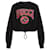 Gucci Bestickter Jersey-Sweatshirt stamp: Schwarz