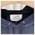 Hermès Moletom de algodão azul marinho com patch redondo  - vista 4
