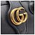 Gucci Borsa a mano e a tracolla GG Marmont Small Nero - vista 8