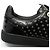 Louis Vuitton Sneakers in vernice nera con occhielli Nero - vista 11