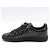 Louis Vuitton Sneakers in vernice nera con occhielli Nero - vista 3