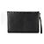 Saint Laurent Clutch Porta Documenti Monogram Matelassé Large Nero - vista 3