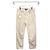 Fendi Denim-Hose mit weiß-cremefarbenem Logo-Patch