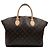 Louis Vuitton Caja Monogram MM Negro - vista 3