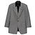 Louis Vuitton Black and White Check Polyester Blend Oversized Blazer
