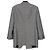 Louis Vuitton Black and White Check Polyester Blend Oversized Blazer - view 2