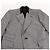 Louis Vuitton Black and White Check Polyester Blend Oversized Blazer - view 3