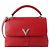 Louis Vuitton Borsa a tracolla Berry con un manico Rosso
