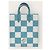 Louis Vuitton Borsa Tote Crossbody Damier Sackplaid Blu - vista 6