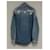 Off White Camicia in denim Blu  - vista 4
