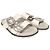 Roger Vivier Sandali Slide Bianchi Viv' Strass Buckle Slide Sandals Slippers Bianco
