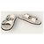 Roger Vivier Sandali Slide Bianchi Viv' Strass Buckle Slide Sandals Slippers Bianco - vista 4