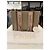 Chloé Borsa Tote Woody Medium Beige Marrone - vista 4