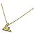 Louis Vuitton Pendente LV Bolt Small in oro giallo con diamante