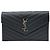 Saint Laurent Borsa con catena argentata Cassandra Black Nero