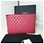 Chanel Limitierte Clutch aus Lammleder, groß Rot - Ansicht 2