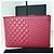 Chanel Limitierte Clutch aus Lammleder, groß Rot - Ansicht 4