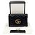 Gucci Mini borsa a tracolla con catena Black Matelassé GG Marmont Nero - vista 3