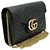 Gucci Mini borsa a tracolla con catena Black Matelassé GG Marmont Nero - vista 4