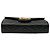 Gucci Mini borsa a tracolla con catena Black Matelassé GG Marmont Nero - vista 7