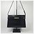 Saint Laurent Borsa a tracolla Manhattan in pelle lucida con stampa coccodrillo Argento - vista 3
