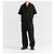 Camicia a maniche corte in Re-Nylon PRADA Nero - vista 4