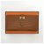 Hermès Portafoglio Beaune Croco Opaco Croco Oro Marrone - vista 2
