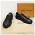 Louis Vuitton Sneakers Luxembourg trasparenti con monogramma nero - vista 8