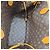 Louis Vuitton Monogram Bandoulière Inside Out Neverfull MM Marrone - vista 8