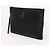 Saint Laurent Clutch Grande Trapuntata Nero - vista 4