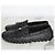 Dior Mocassino in pelle diamantata nera Nero - vista 4