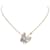 Van Cleef & Arpels Van Cleef Rose Gold Diamond Mother of Pearl Two Butterflies Pendant Necklace Pink  - view 1