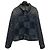 Louis Vuitton Monogramm Denim Trucker Jacket Schwarz