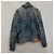Louis Vuitton Monogramm Denim Trucker Jacket Schwarz - Ansicht 7