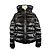 Moncler Giacca corta Taron con imbottitura in piumino Nero