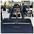 Chanel Matelassé Chain Tote Bag Serie Schwarz - Ansicht 4