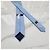Hermès Cravatta Mors Haltere Silk da uomo Blue Ciel - vista 8