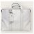 Louis Vuitton Tote Weekend Monogram White con Tracolla Bianco - vista 2