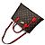 Louis Vuitton Tote e borsa a tracolla Monogram Flower Nero - vista 4