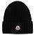 Gorro de lã Moncler Preto