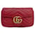 Gucci Borsa a tracolla super mini trapuntata Rosso