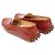Tod's Mocassini da guida Gommino in vernice rosso e marrone da donna - vista 4