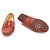 Tod's Mocassini da guida Gommino in vernice rosso e marrone da donna - vista 5