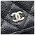 Chanel Mini borsa a tracolla WOC in Caviar Nero - vista 8