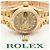 Rolex Lady Datejust Original Ten Point Diamond Gold D'oro - vista 21
